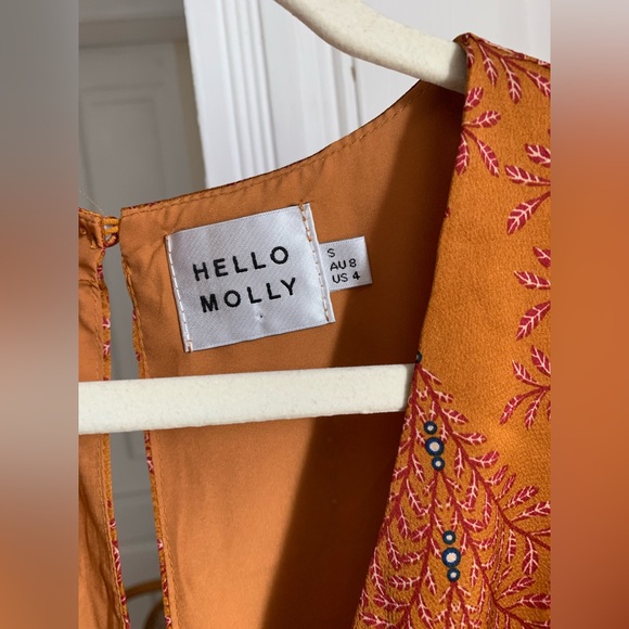 Hello Molly | Midnight Noise Romper | Rust | Size S - Picture 5 of 7